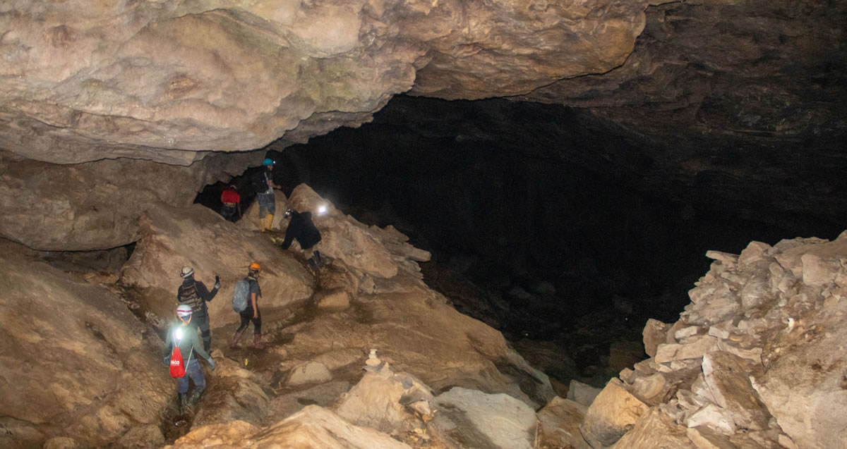 Cueva de los Tayos atractivo turístico en la selva de Ecuador